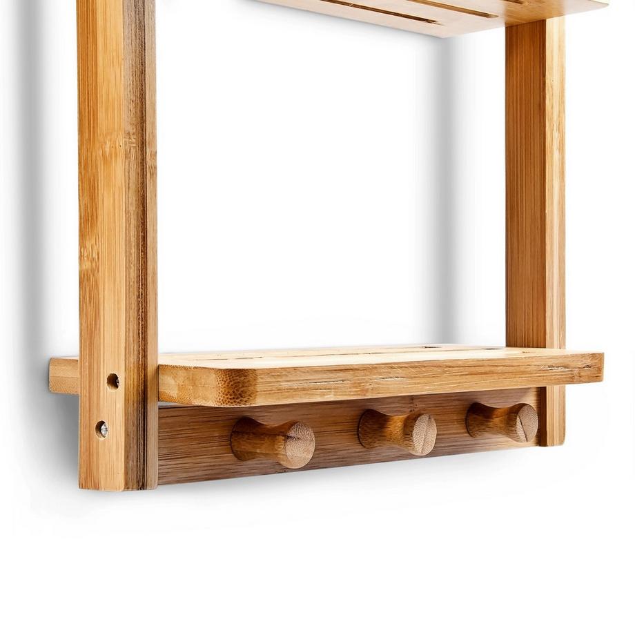 B2X Wandregal mit 3 Ablageflächen  