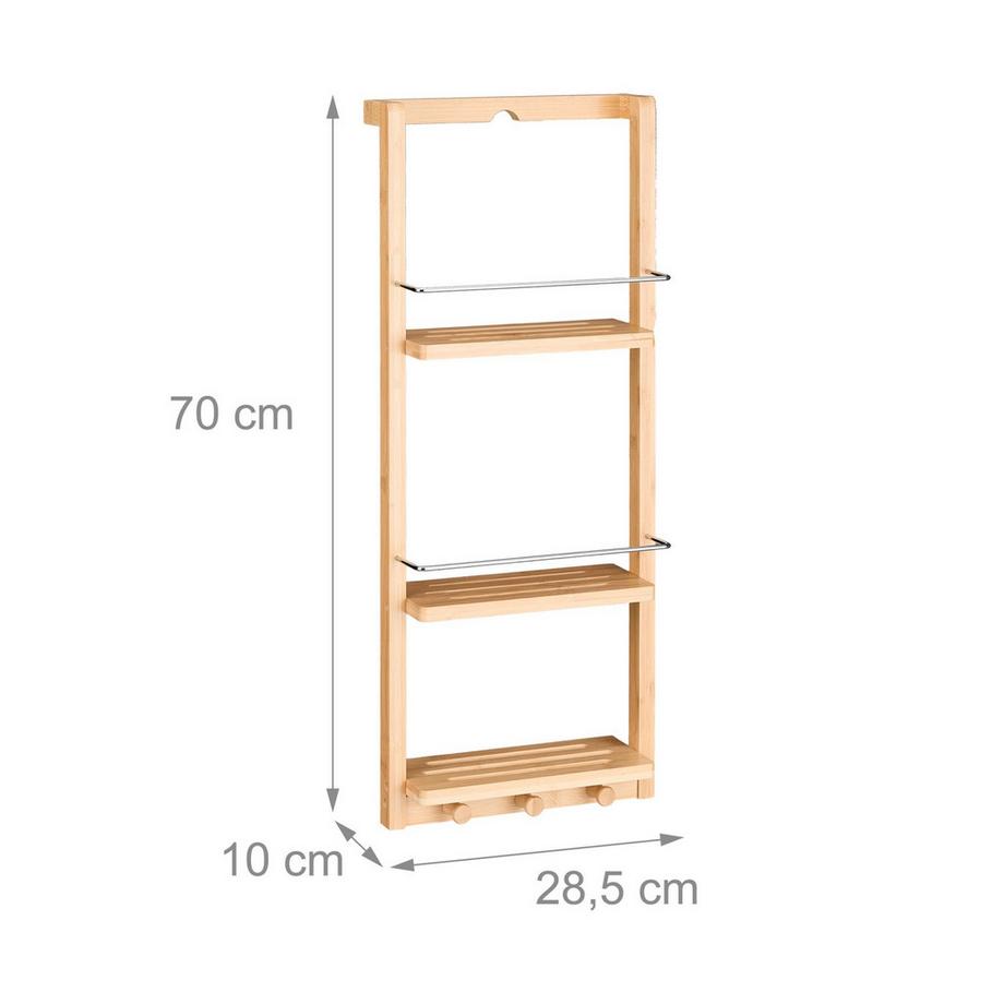 B2X Wandregal mit 3 Ablageflächen  