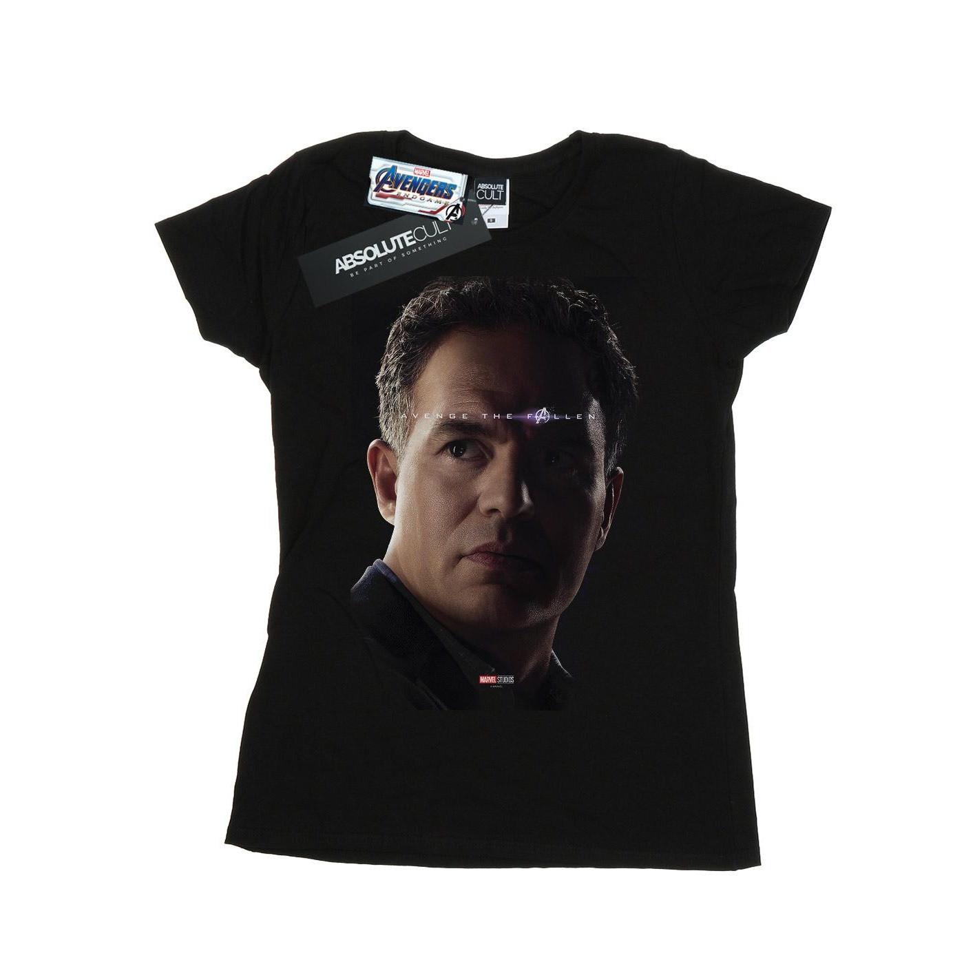 Image of Avengers Endgame Avenge The Fallen Bruce Banner Tshirt Damen Schwarz XL
