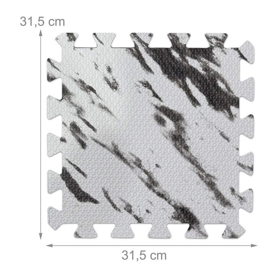 B2X  Bodenschutzmatte Fitness 9er Set 