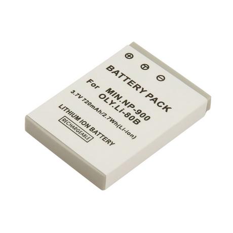 Avizar  Rollei Prego dp4200 Minolta NP-900 Batteria agli ioni di litio 3,7V 630mAh 2,7Wh 