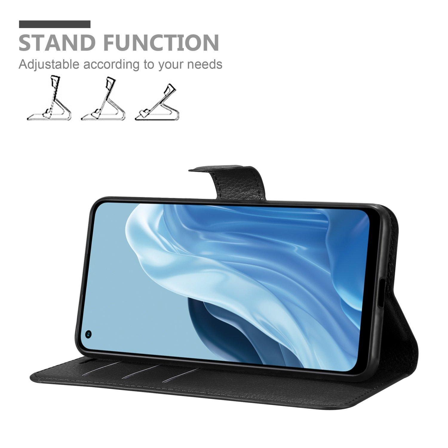 Cadorabo  Housse compatible avec Realme 7 5G - Coque de protection avec fermeture magnétique, fonction de support et compartiment pour carte 