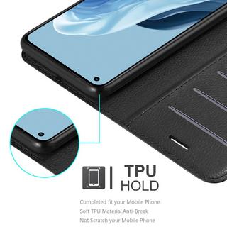 Cadorabo  Housse compatible avec Realme 7 5G - Coque de protection avec fermeture magnétique, fonction de support et compartiment pour carte 