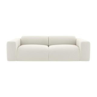 Maison Céphy Sofa 3-Sitzer - Bouclé-Stoff - Weiß - POGNI von Maison Céphy  