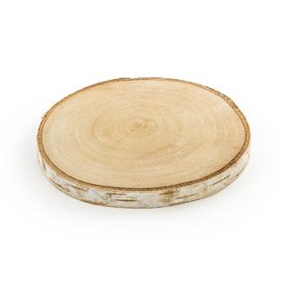 PartyDeco  PartyDeco Sous-verres en bois, diamètre 10-12 cm 