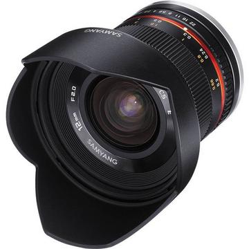 Samyang 12mm 1: 2,0 NCS CS Black (Sony E)