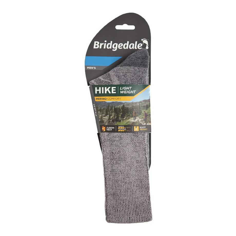 Bridgedale  1 Paio Calzini Trekking Uomo in Lana Merino Comodi e Resistenti 