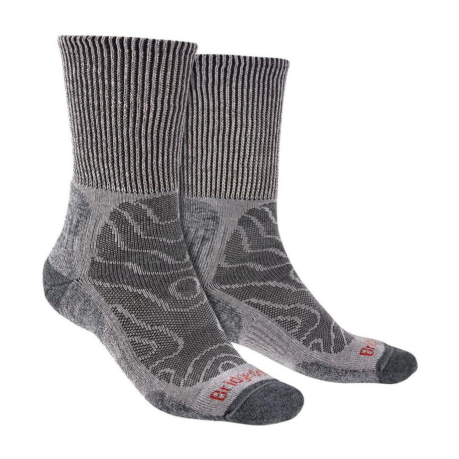 1 Paio Calzini Trekking Uomo in Lana Merino Comodi e Resistenti