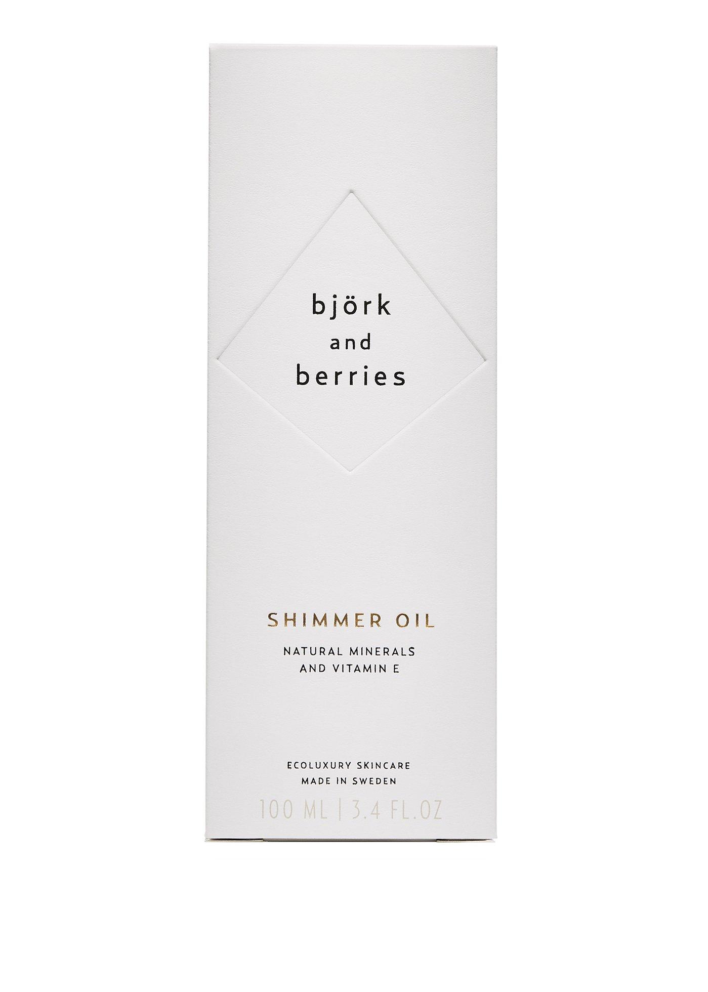 Björk & Berries  Huile de corps Natural Glow Oil Shimmering 