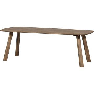 Tavolo da pranzo Tablo rovere cashmere marrone 220x100