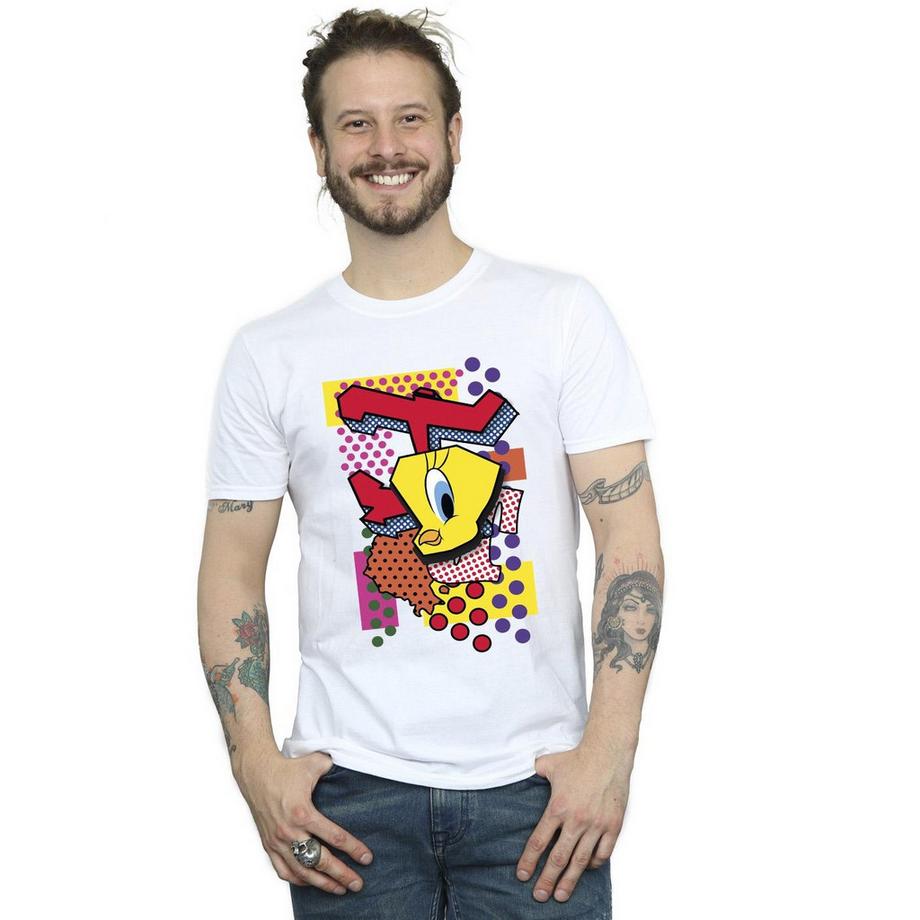 LOONEY TUNES Tweety Bird Pop Art T-Shirt  