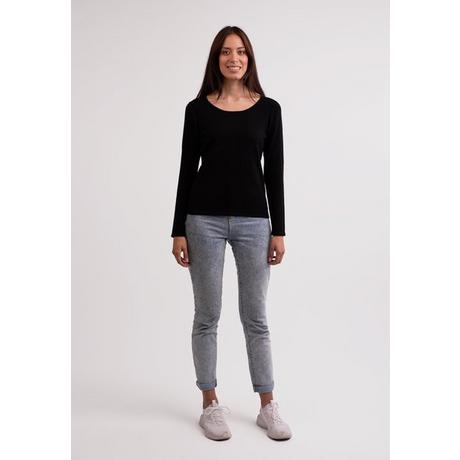 CASH-MERE.CH  Recycelter Kaschmir Rundhals Pullover 