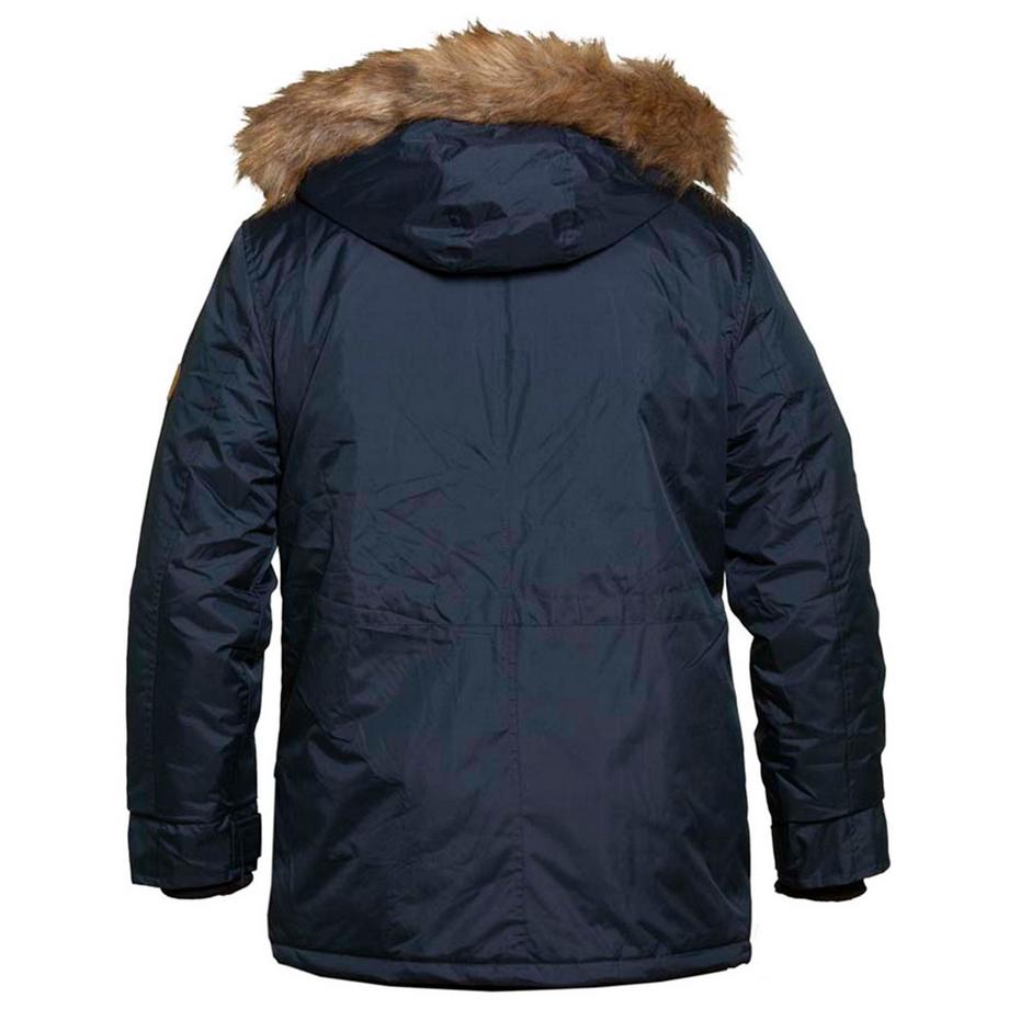 Duke Lovet Parka mit Kunstfellbesatz  