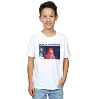 Disney  The Little Mermaid Waiting For The Weekend TShirt 