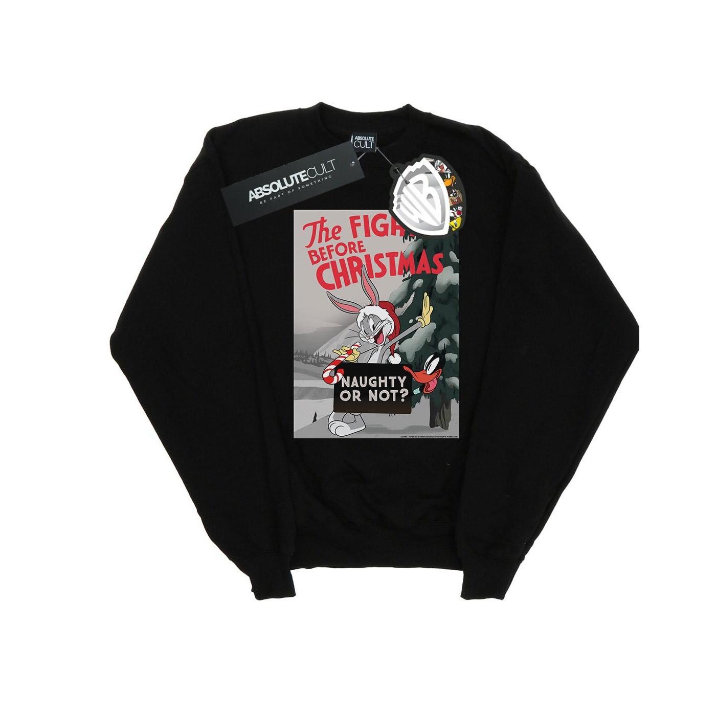 Image of The Fight Before Christmas Sweatshirt Damen Schwarz S