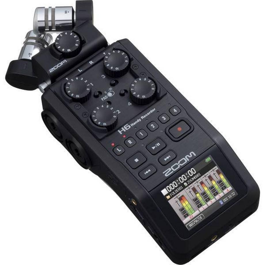 Zoom  Zoom H6 Handy Recorder (schwarzes Finish) 