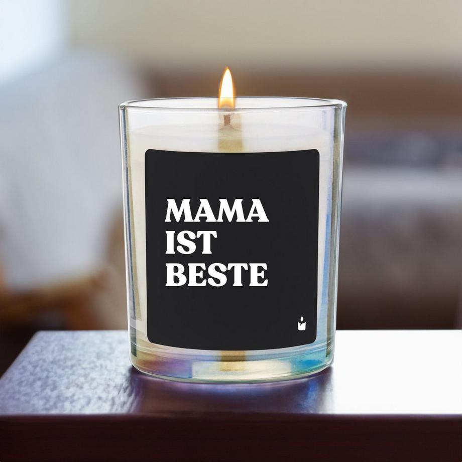 CandleHand Duftkerze Flowery Mama ist Beste  