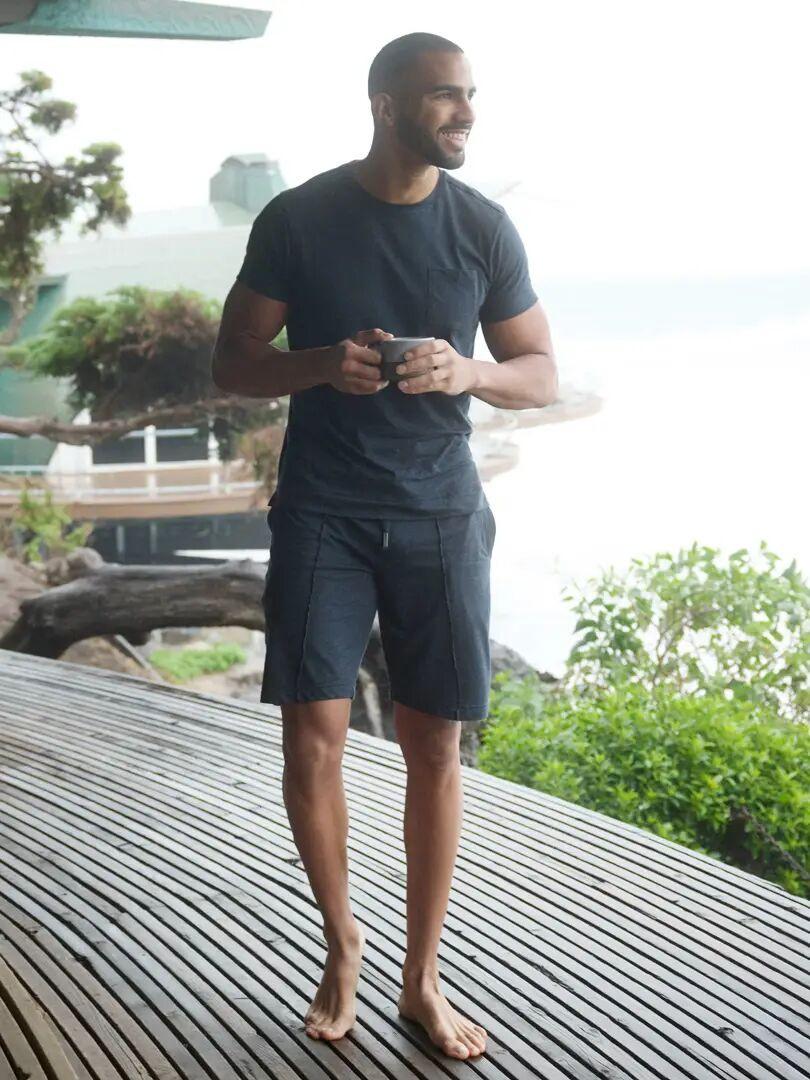 JOCKEY Modal Rundhals T-Shirt mit Brusttasche  