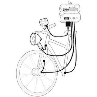 Kemo  Régulateur de charge USB pour vélo 