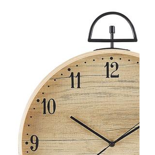 Beliani Wanduhr aus MDF-Platte Retro OPFIKON  