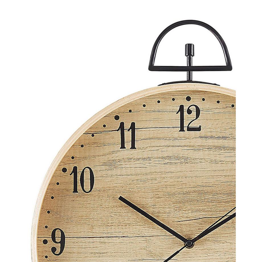 Beliani Orologio da parete en Fibra a media densità (MDF) Retrò OPFIKON  