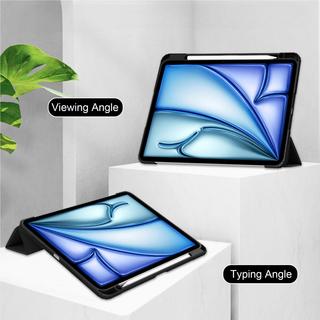 Cover-Discount  iPad Air 13 (M2 / M3) - Schützende Acryl Tablethülle mit erhöhtem Rand 