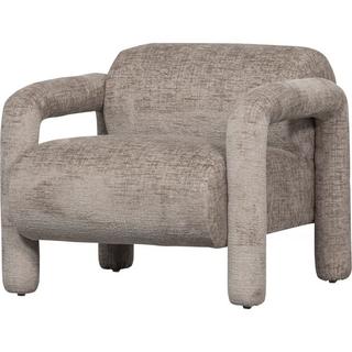 mutoni Fauteuil Lenny Chunky Velvet sable  