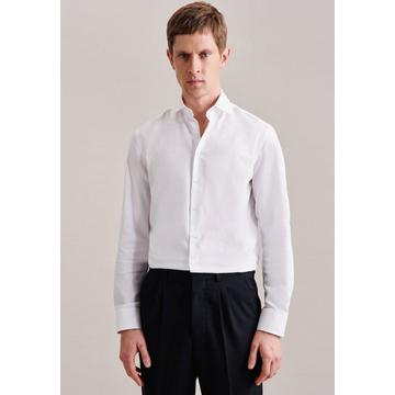 Performance-Hemd Slim Fit Langarm Uni