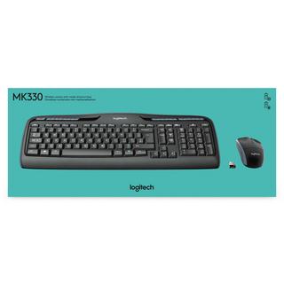 Logitech  MK330 (US, Kabellos) 