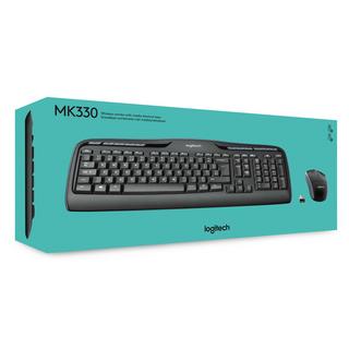 Logitech  MK330 (US, Kabellos) 