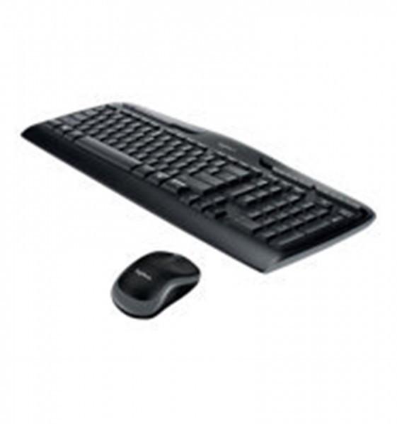 Logitech  Wireless Combo MK330 tastiera Mouse incluso Ufficio USB QWERTY US International Nero 