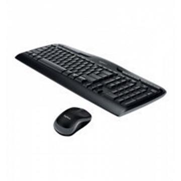 Wireless Combo MK330 tastiera Mouse incluso Ufficio USB QWERTY US International Nero