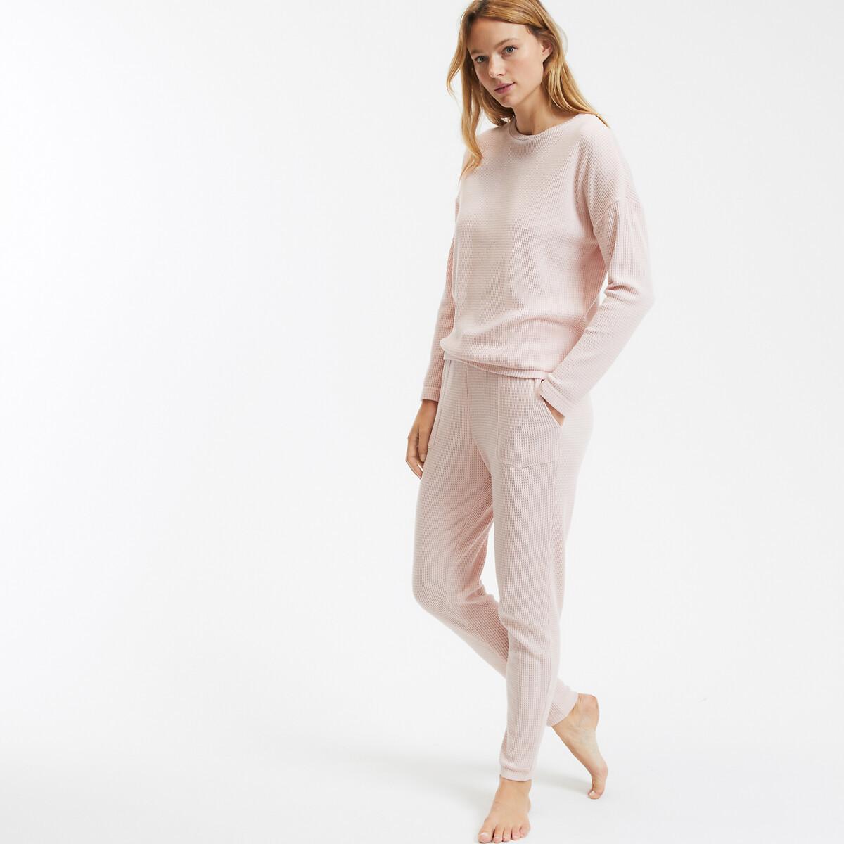 La Redoute Collections  Pyjama mit Waffelstruktur 