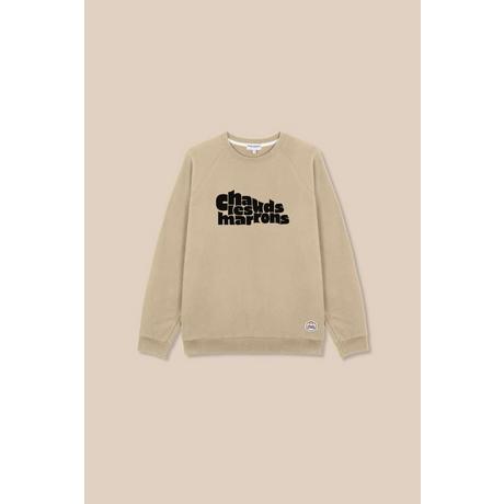 FRENCH DISORDER Chauds Les Marrons Rundhals-Sweatshirt  