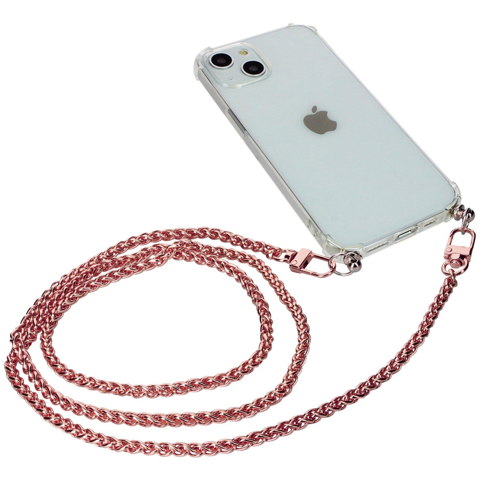 Image of Handyschmuck, Palmenkette Rosegold