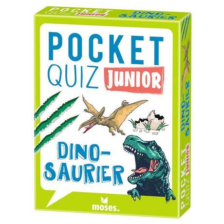 MOSES  Pocket Quiz junior Dinosaurier 