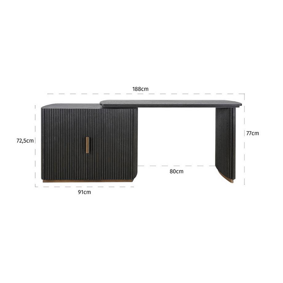 mutoni Scrivania Cambon 134x45  