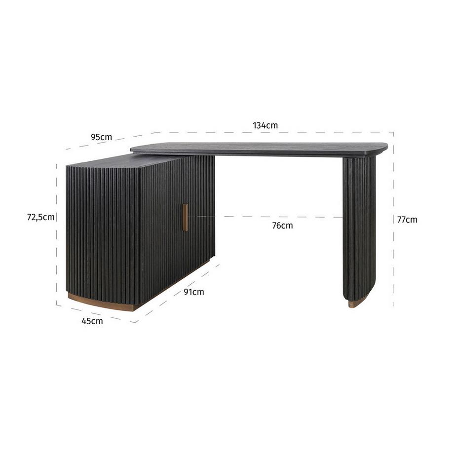 mutoni Scrivania Cambon 134x45  