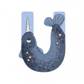 Holzbuchstaben U L'alphabet