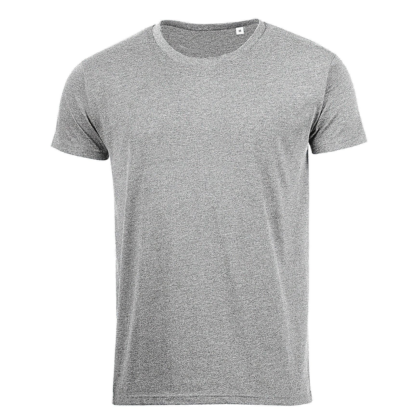 Image of Tshirt Mixed, Kurzarm Herren Taubengrau L