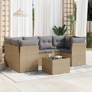 VidaXL Garten sofagarnitur poly-rattan  