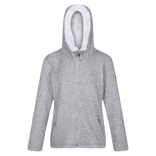 Image of Avalynn Hoodie Mit Durchgehendem Reißverschluss Damen Taubengrau 42