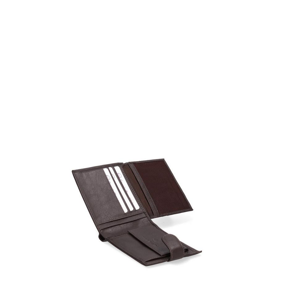 Sergio Tacchini Portafoglio con Chiusura a Bottone Automatico  