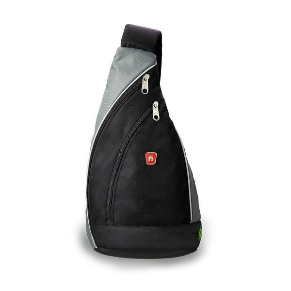 Image of Pronature Schultertasche, Cross Over", Herren Schwarz ONE SIZE