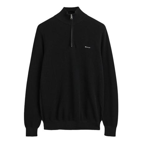 GANT Baumwoll Pique Half Zip Pullover  