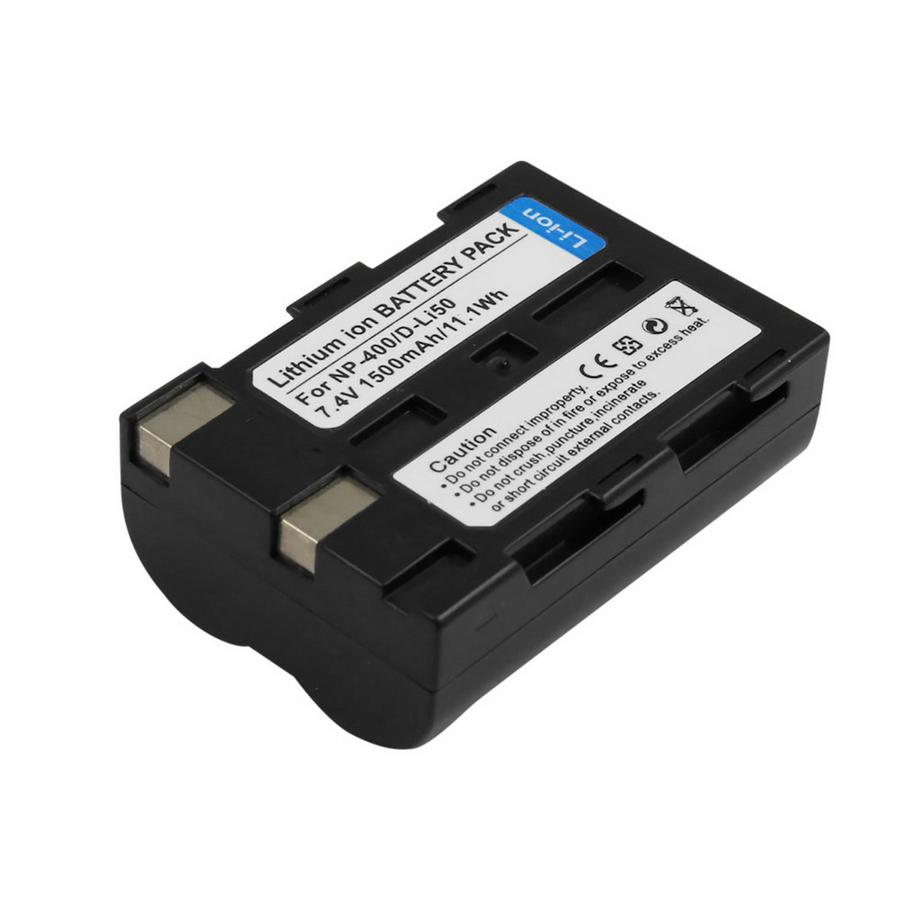 Avizar  Batteria per Minolta NP-400 Fotocamera Li-ion 7.4V 1500mAh 11.1Wh 