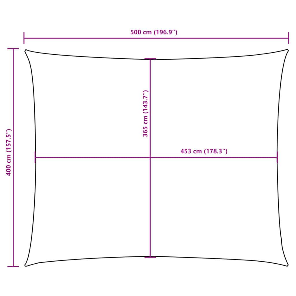 VidaXL Voile solaire  