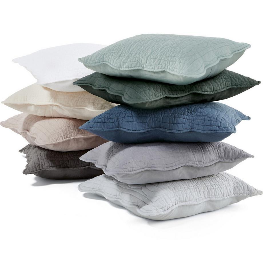 La Redoute Intérieurs Housse de coussin matelassée Scenario en coton  