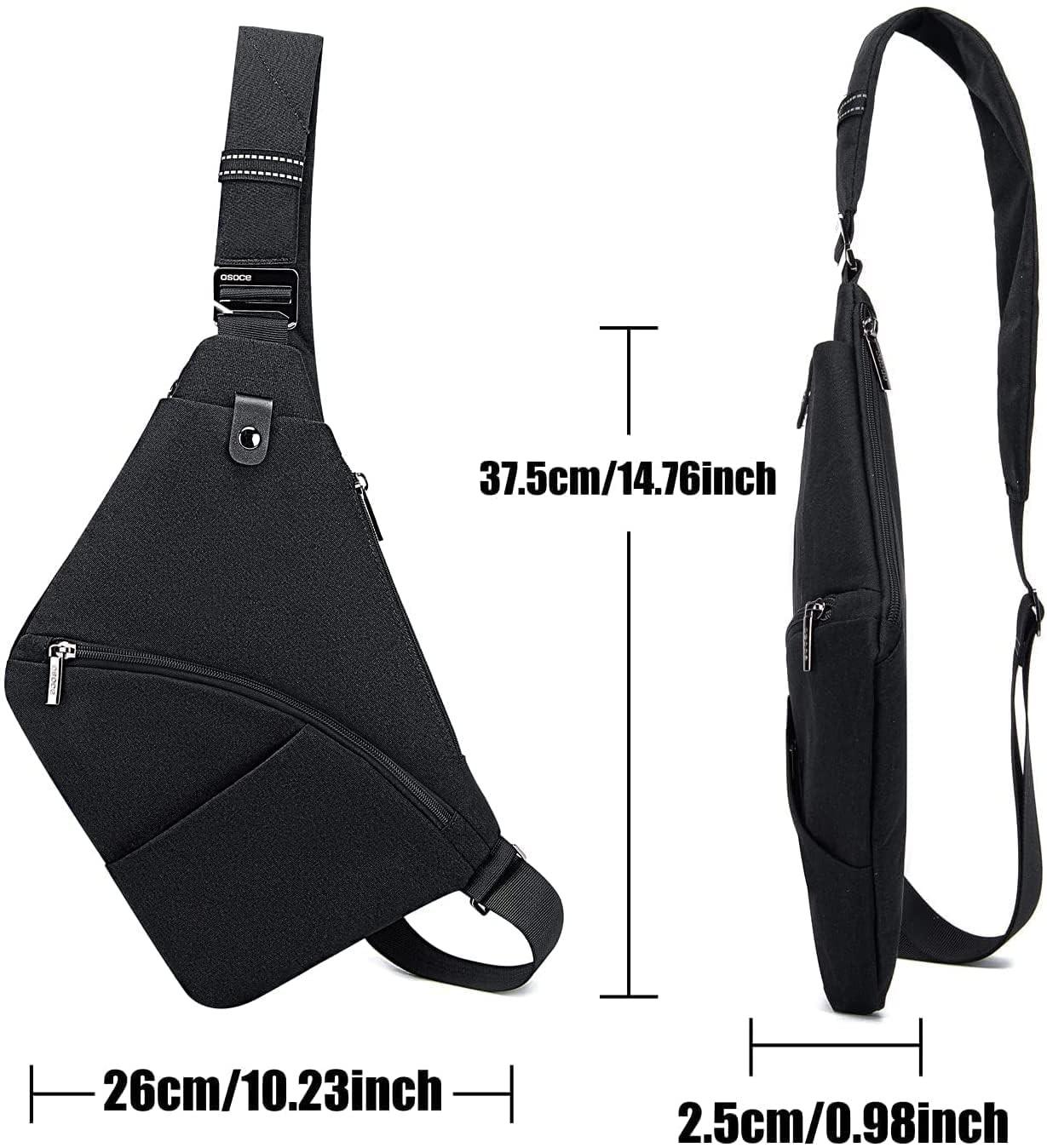 Only-bags.store Wasserdichte Mini-Umhängetasche Mehrere Taschen Anti-Diebstahl  