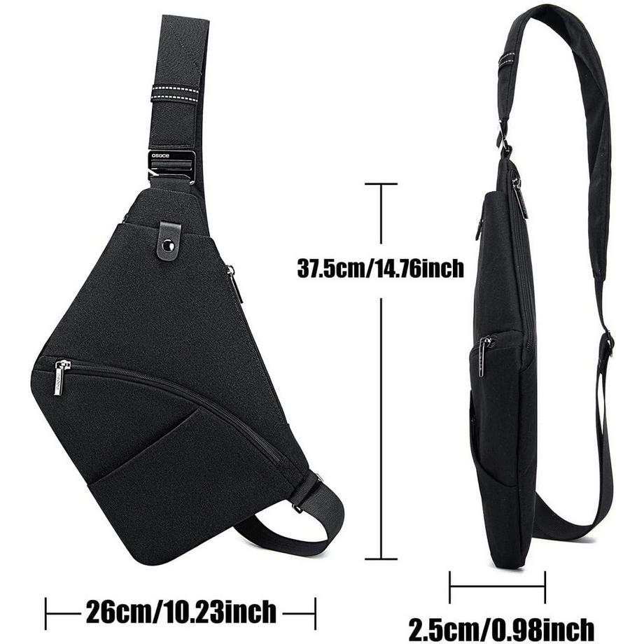 Only-bags.store Mini Borsa a Tracolla Impermeabile Tasche Multiple Antifurto  